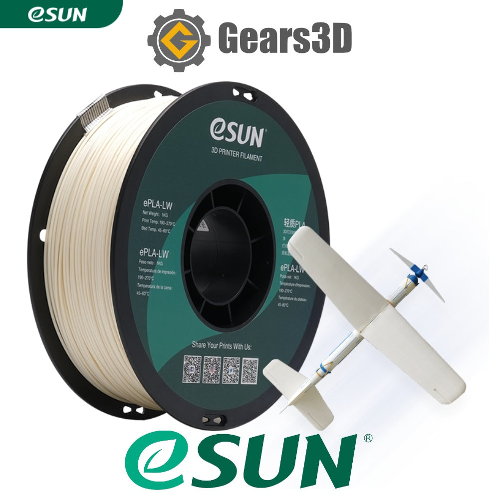 Esun PLA - LW Light Weight 3D Printer Filament 1kg 1.75mm