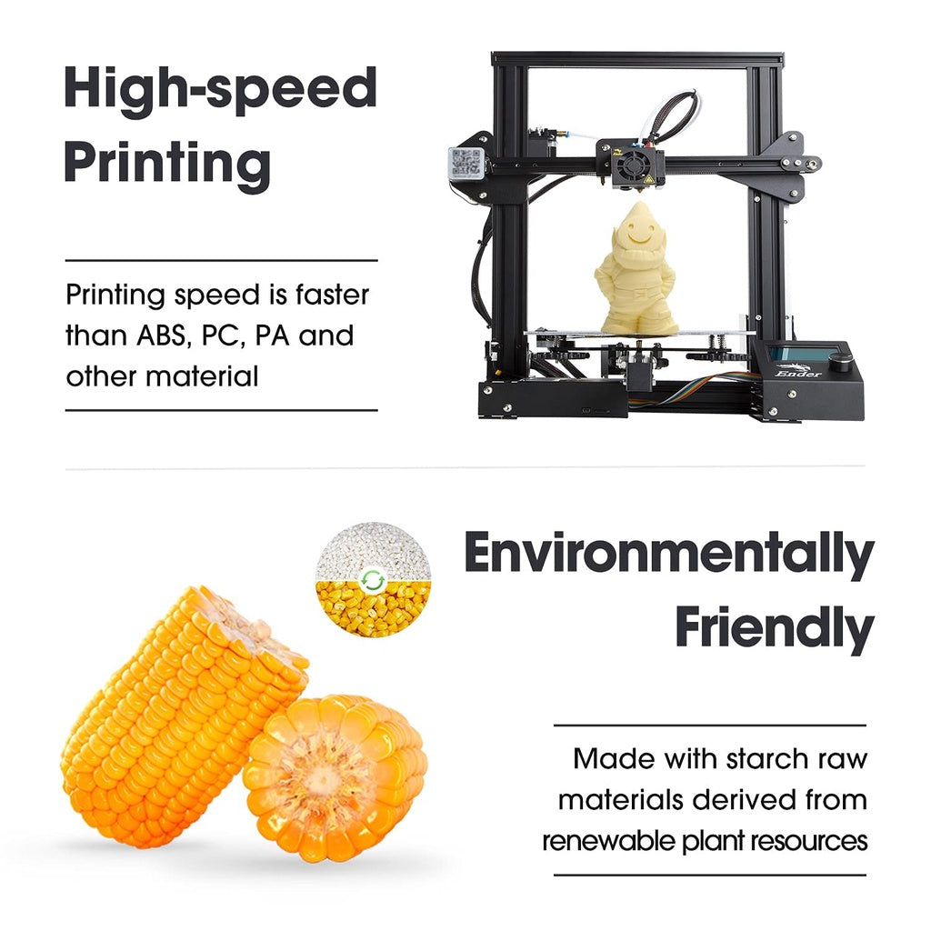 Esun PLA - Matte 3D Printer Filament 1kg 1.75mm